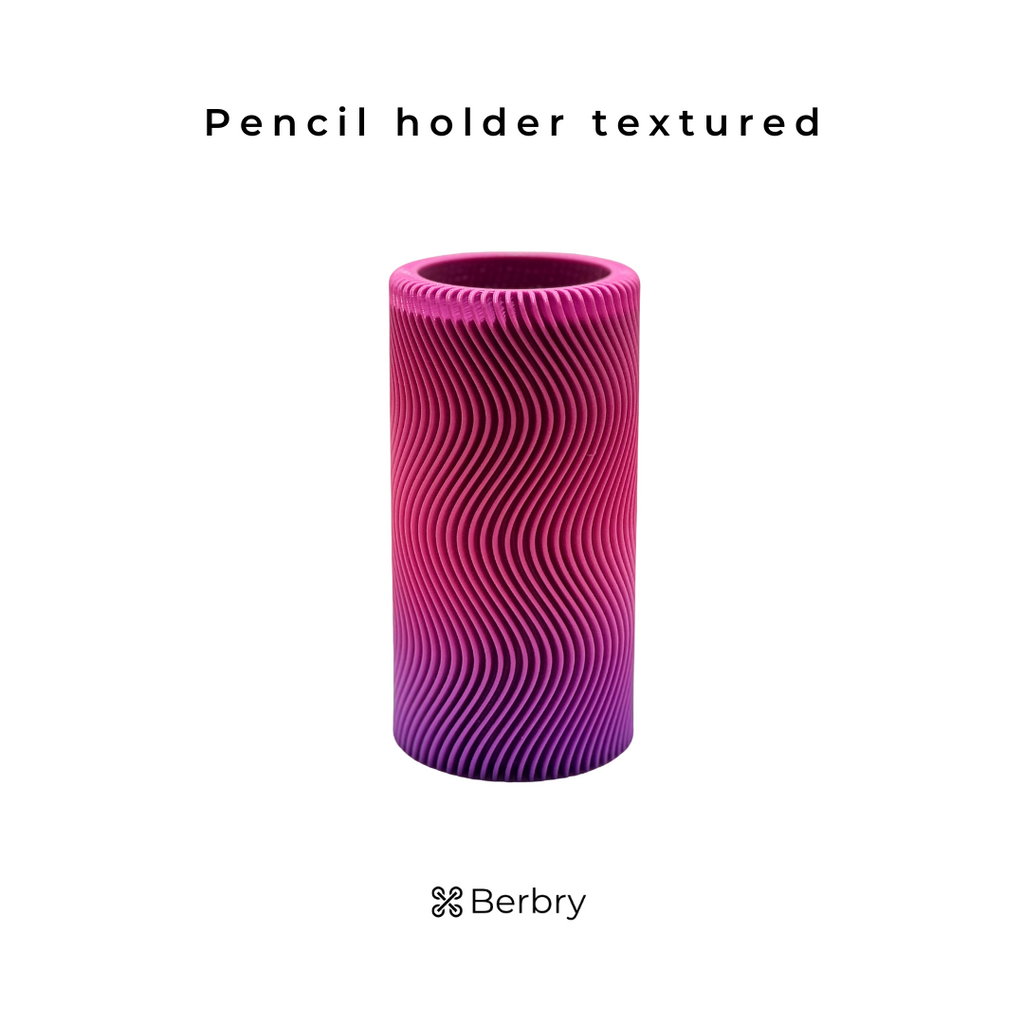 Modern Gradient Pencil Holder - Stylish & Functional Desk Organizer