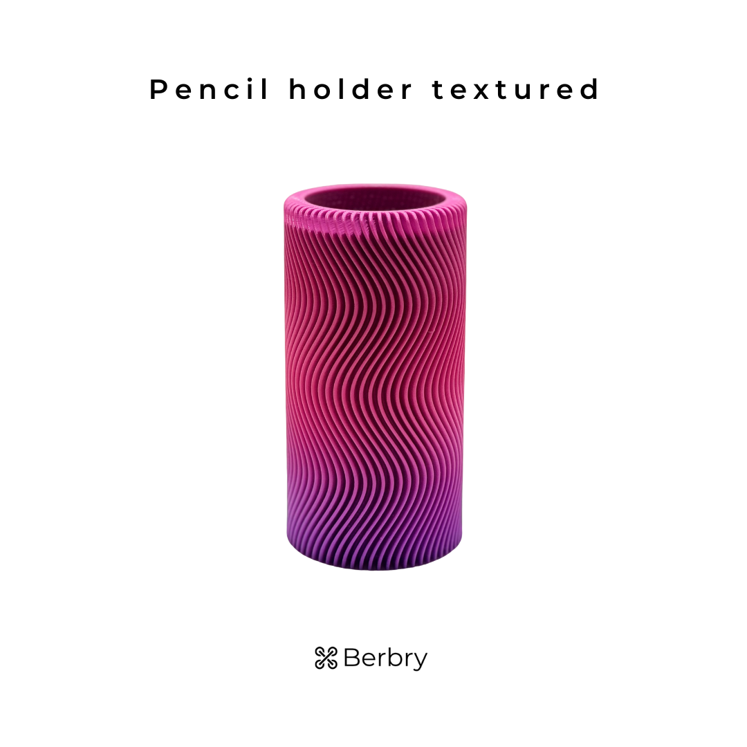 Modern Gradient Pencil Holder - Stylish & Functional Desk Organizer