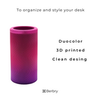 Modern Gradient Pencil Holder - Stylish & Functional Desk Organizer